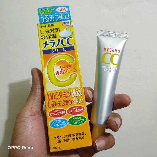 Rohto Melano CC Anti-Spot Moisture Cream review photo by skinvenue
