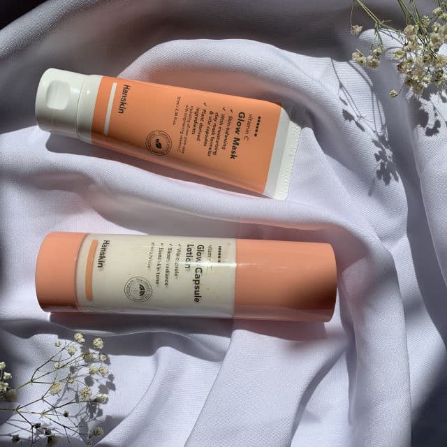 HANSKIN Vitamin C Glow Mask review photo by internalxglow