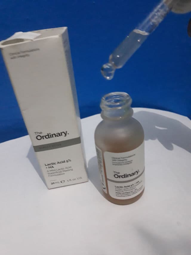 The Ordinary Lactic Acid 5% + HA 2% review photo by irfana