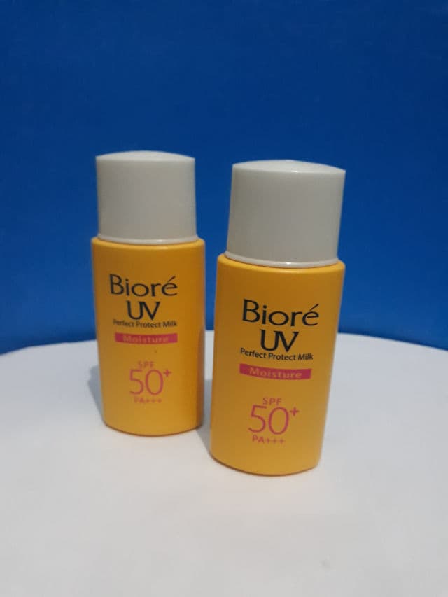 Biore UV Perfect Protect Milk Moisture SPF 50+ review photo by irfana