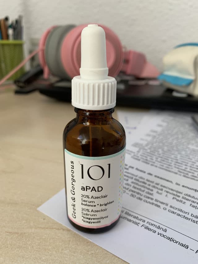 Geek & Gorgeous 101 aPAD 20% Azeclair Serum review photo by irinuk