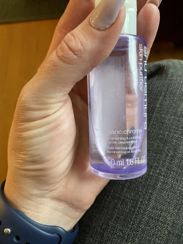 Shu Uemura Blanc Chroma Cleansing Oil review photo by irrine