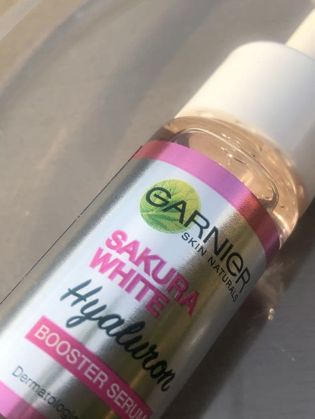 Garnier Sakura White Hyaluron 30x Booster Serum review photo by isarangyoo