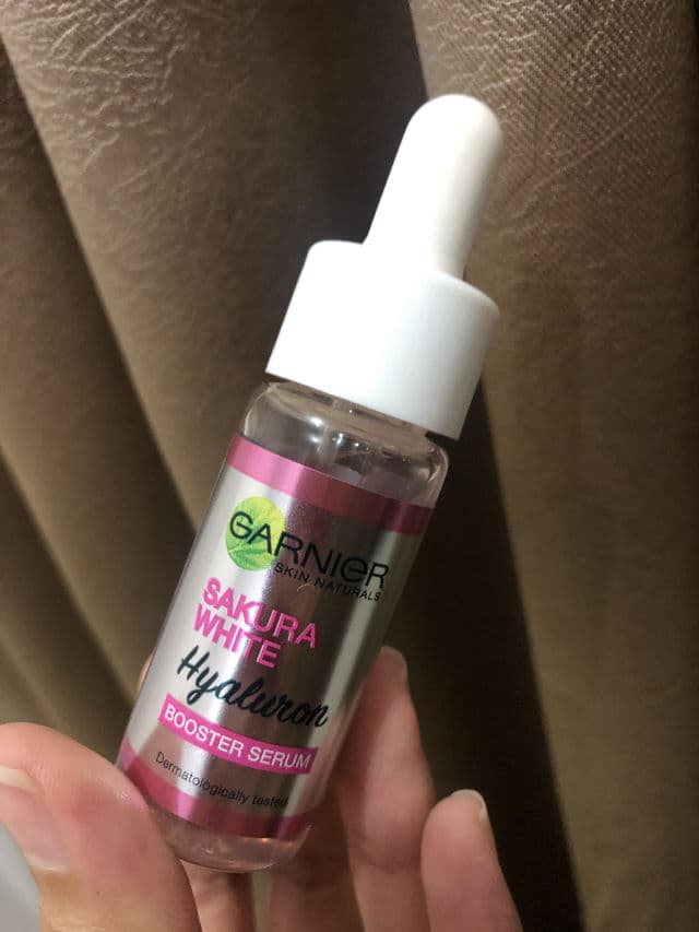 Garnier Sakura White Hyaluron 30x Booster Serum review photo by isarangyoo