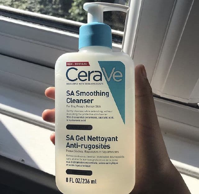CeraVe SA Smoothing Cleanser review photo by ishiskin