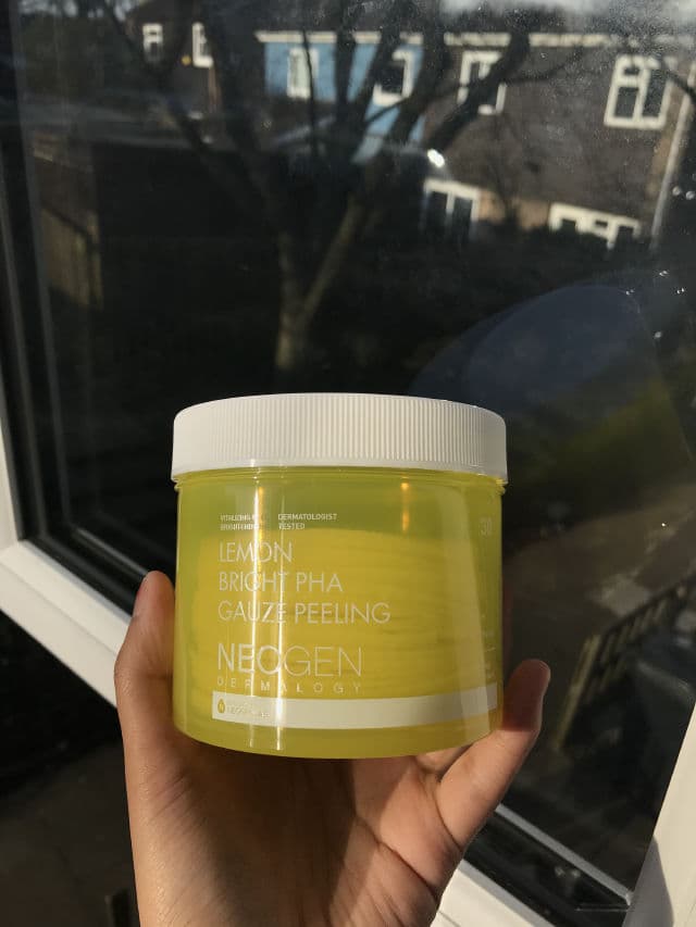 NEOGEN Dermalogy Bio-Peel Gauze Peeling Lemon review photo by ishiskin