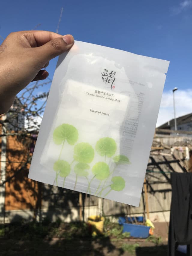 BEAUTY OF JOSEON Centella Asiatica Calming Mask review photo by ishiskin