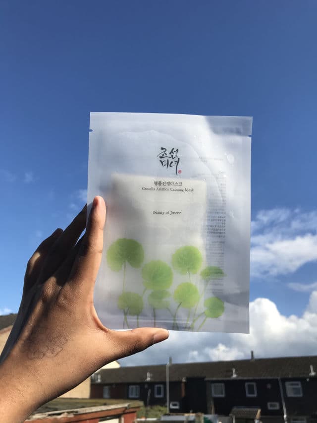 BEAUTY OF JOSEON Centella Asiatica Calming Mask review photo by ishiskin