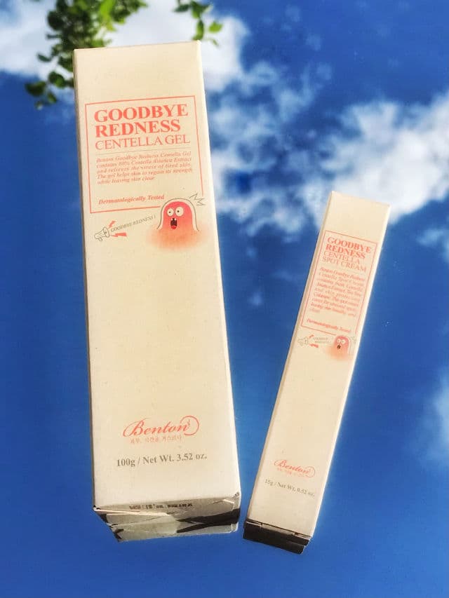 BENTON Goodbye Redness Centella Spot Cream review photo by ishiskin