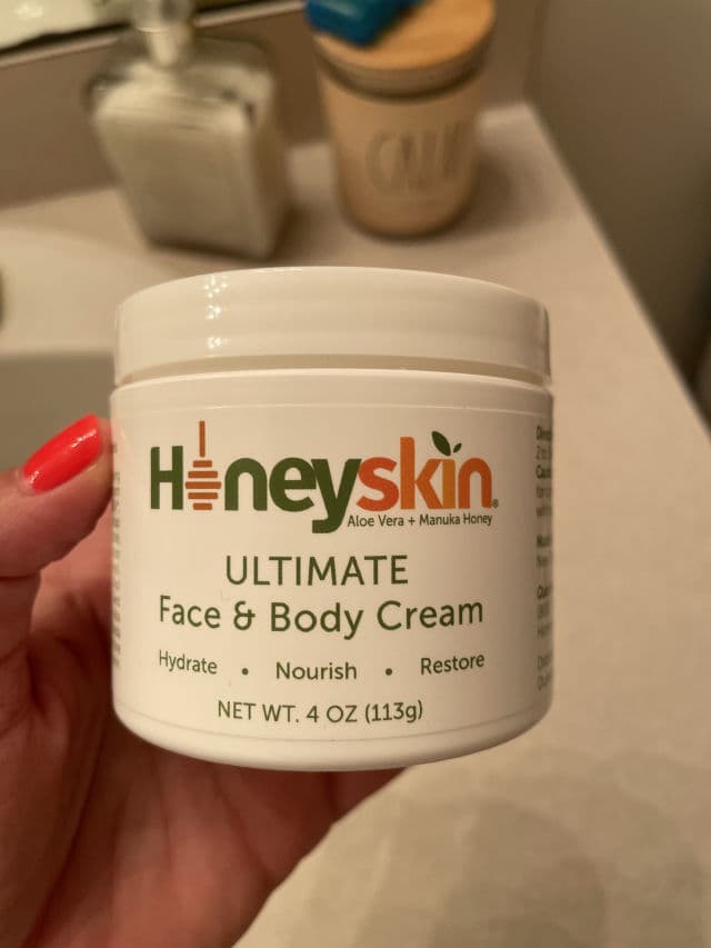 Honeyskin Ultimate Face & Body Cream review photo by glossoria