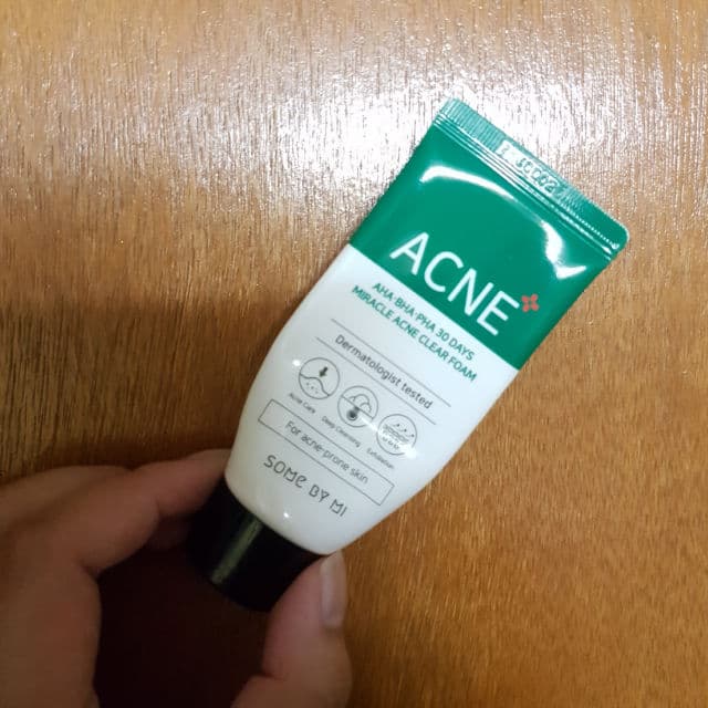 Some By Mi AHA BHA PHA 30 Days Miracle Acne Clear Foam review photo by izmelexxie