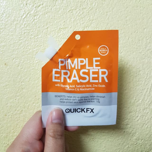 QUICK FX Pimple Eraser review photo by izmelexxie