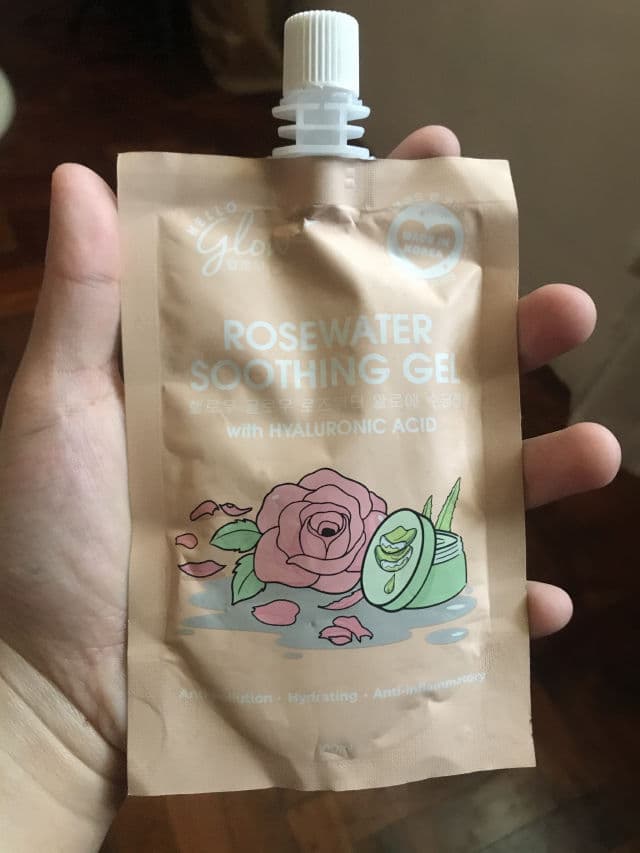 Hello Glow Rosewater Soothing Gel review photo by jazminespos