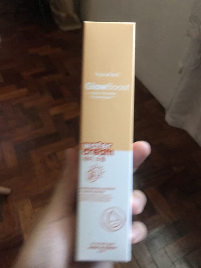 Hyaloo Glow Boost Water Cream SPF 50 PA +++ review photo by jazminespos