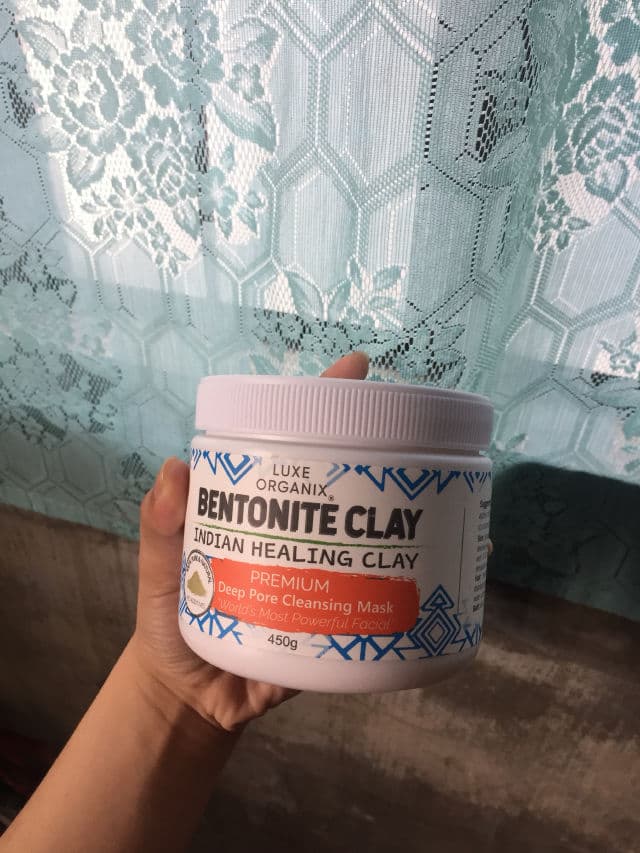 Luxe Organix Bentonite Indian Healing Clay  review photo by jennasulvita