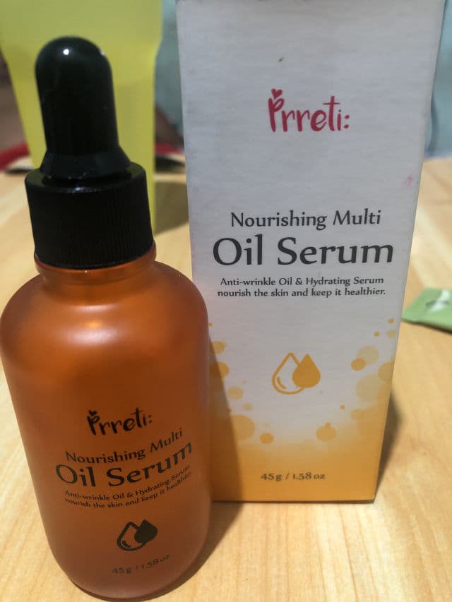 Prreti Nourishing Multi Oil Serum review photo by jenny8787