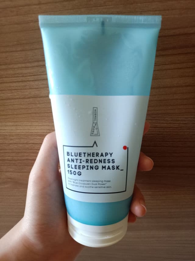 Normal Nomore Blue Therapy Anti-Redness Sleeping Mask review photo by ivyyyyy