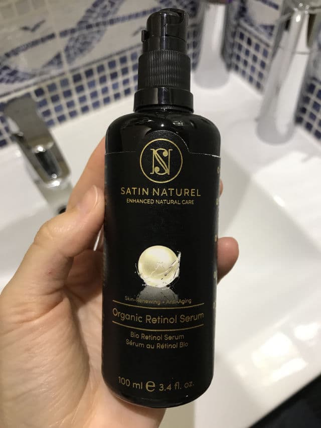 Satin Naturel Organic Retinol Serum review photo by j9skincare