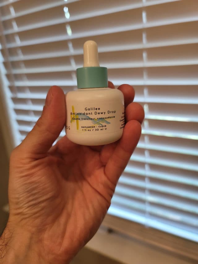 Holifrog Galilee Antioxidant Dewy Drop review photo by jhvoorhies