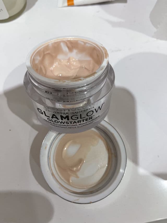 GlamGlow GLOWSTARTER Mega Illuminating Moisturizer review photo by jmeg