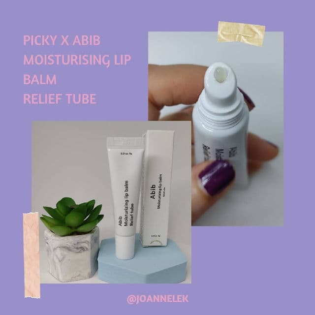 Abib Moisturising Lip Balm Relief Tube review photo by joannelek
