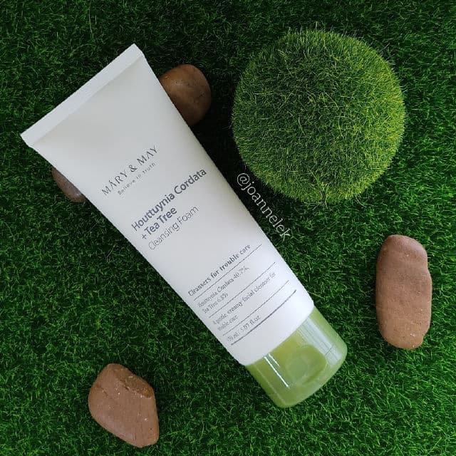 Mary&May Houttuynia Cordata + Tea Tree Cleansing Foam review photo by joannelek