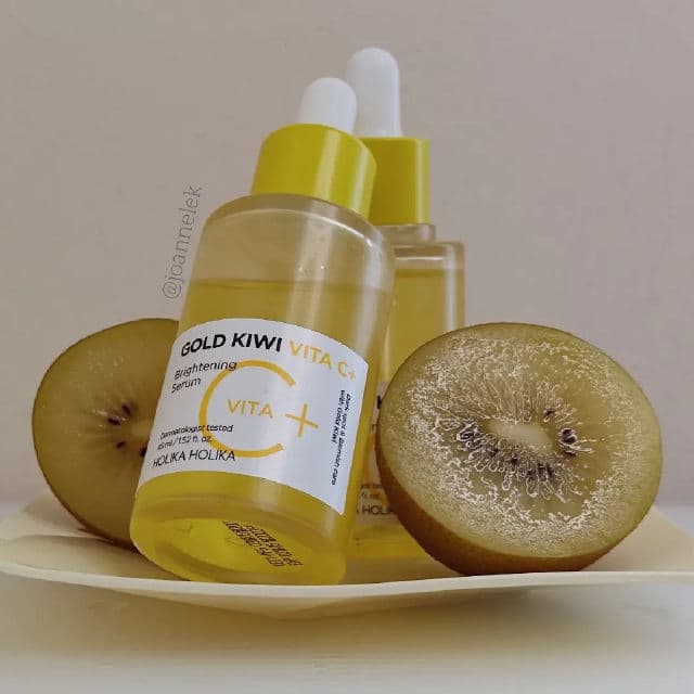 HOLIKA HOLIKA Gold Kiwi Vita C+ Brightening Serum review photo by joannelek