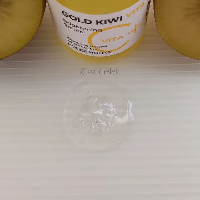 HOLIKA HOLIKA Gold Kiwi Vita C+ Brightening Serum review photo by joannelek