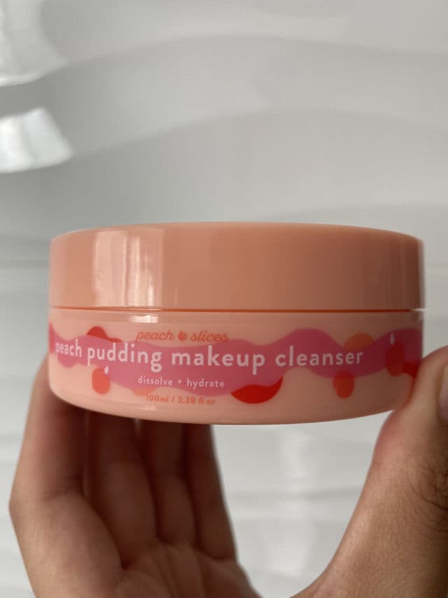 Peach Slices Peach Pudding Makeup Cleanser review photo by jodychen