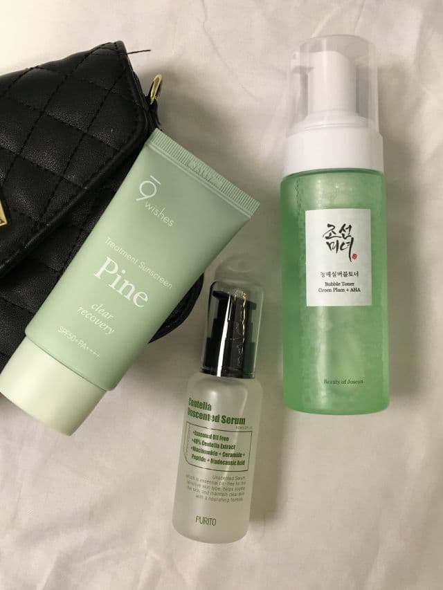 9Wishes Pine Treatment Sunscreen SPF50 + PA ++++ review photo by jsloveskincare