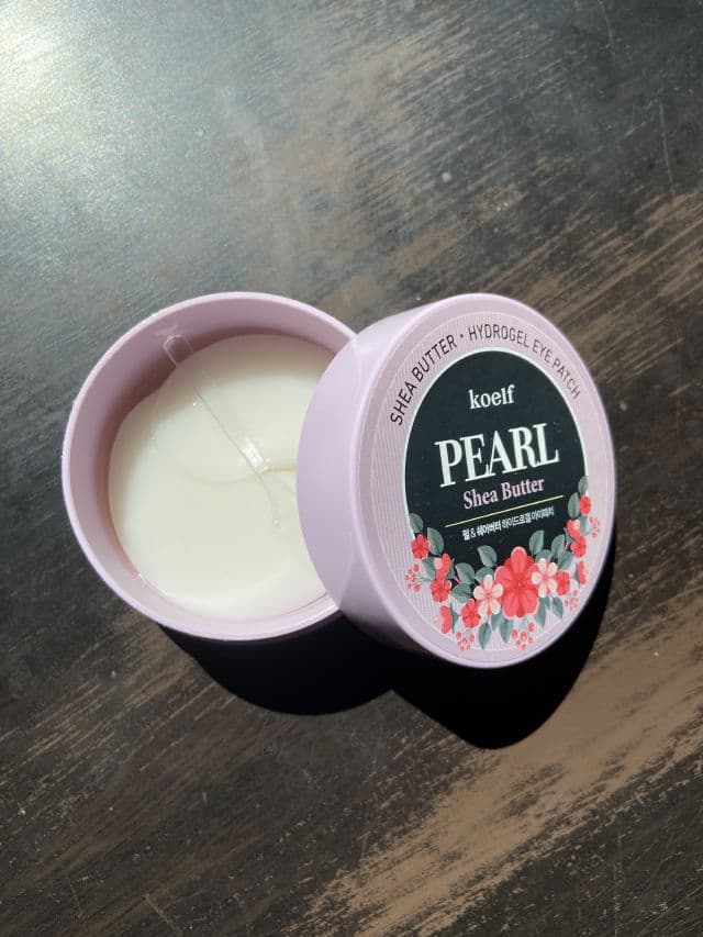 Koelf Pearl Shea Butter Hydrogel Eye Patch review photo by juicyxglow