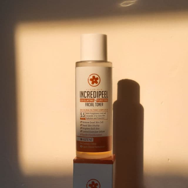 Aizen Incredipeel Exfoliating + Purifying Facial Toner review photo by juliankim