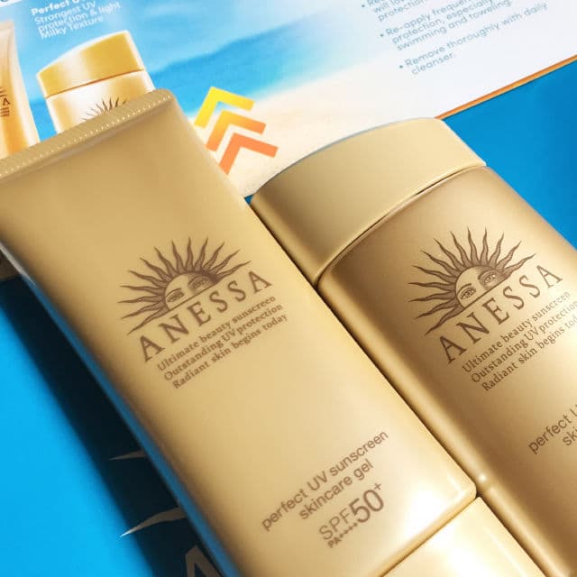 Shiseido Anessa Perfect UV Sunscreen Skincare Gel SPF50+ PA++++ review photo by julieanntrisha
