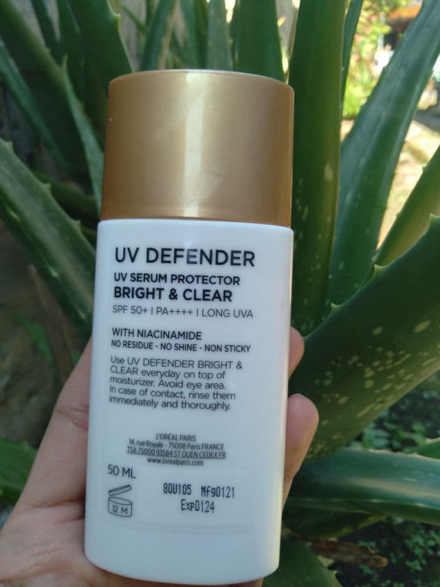 L'Oreal Paris UV Defender UV Serum Protector Correct & Protect SPF50+ / PA++++ review photo by karya