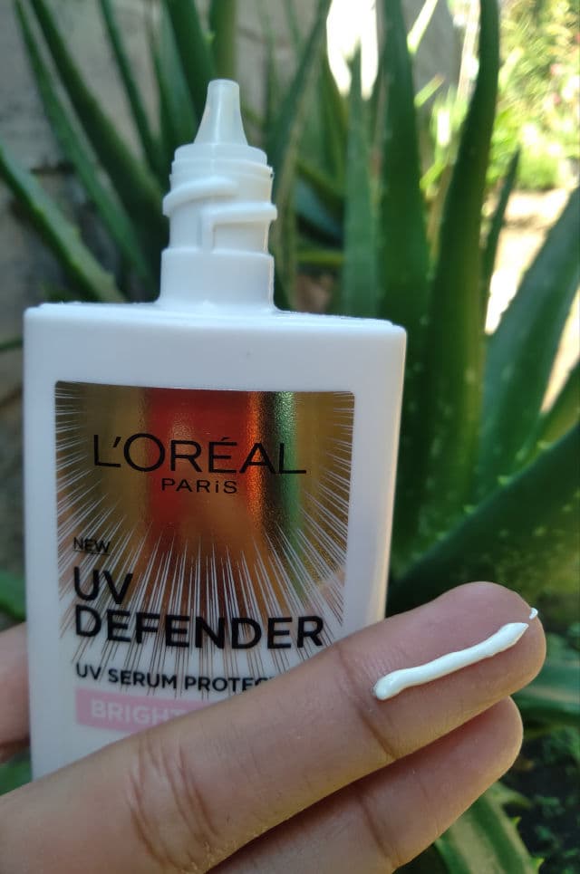L'Oreal Paris UV Defender UV Serum Protector Correct & Protect SPF50+ / PA++++ review photo by karya