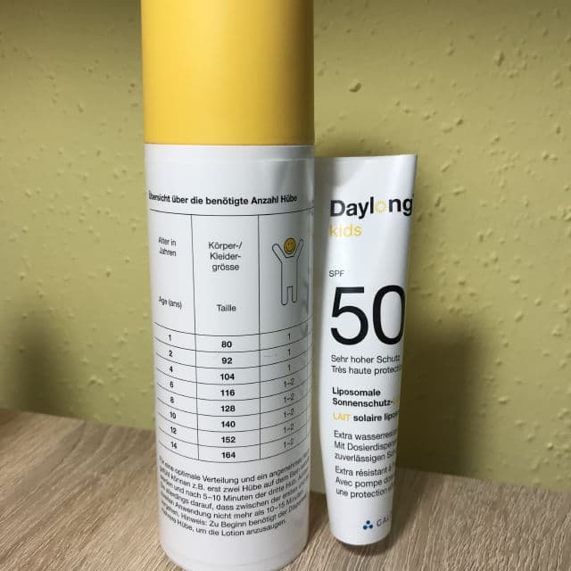 Daylong Kids Sun Lotion SPF 50 review photo by kata272