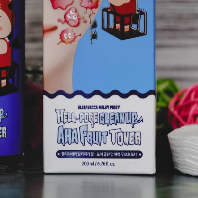 ELIZAVECCA Hell Pore Clean Up AHA Fruit Toner review photo by katefox