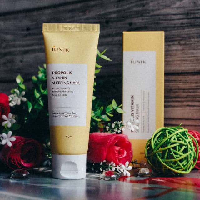 Iunik Propolis Vitamin Sleeping Mask review photo by katefox