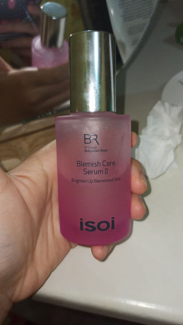 Isoi Bulgarian Rose Blemish Care Serum Plus review photo by kbeautybyginachoe