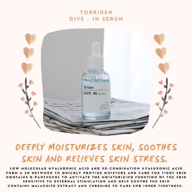 Torriden Dive-in Low-Molecular Hyaluronic Acid Serum review photo by kbeautybyginachoe