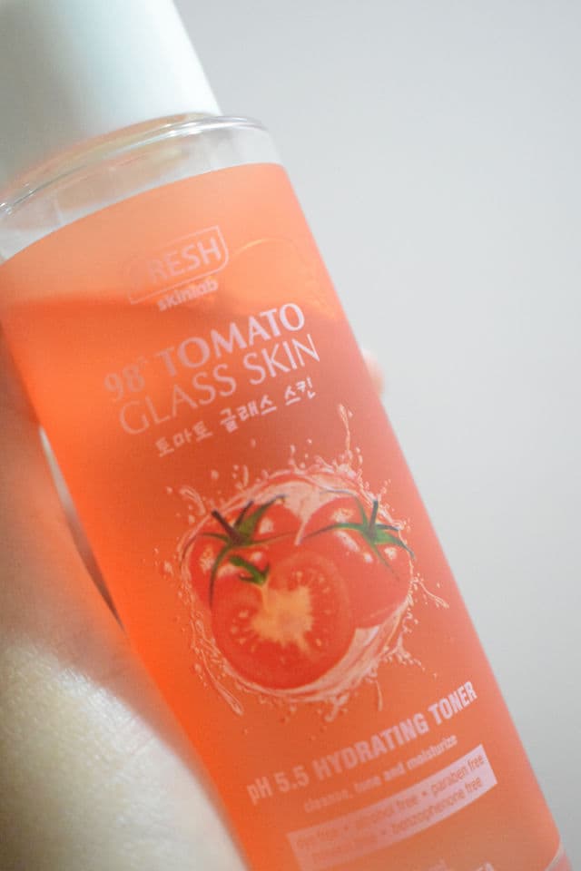 Fresh Skinlab Tomato Glass Skin Hydrating Toner review photo by kdd