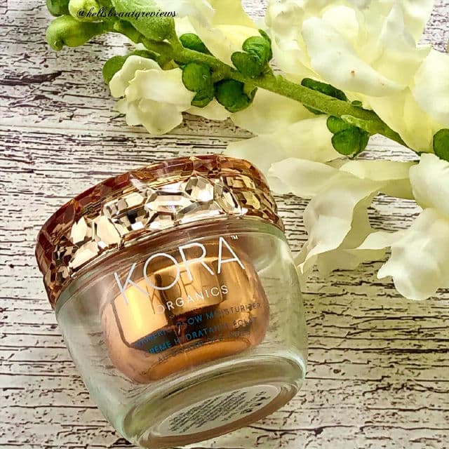 KORA Organics Turmeric Glow Moisturizer review photo by kellsbeautyreviews
