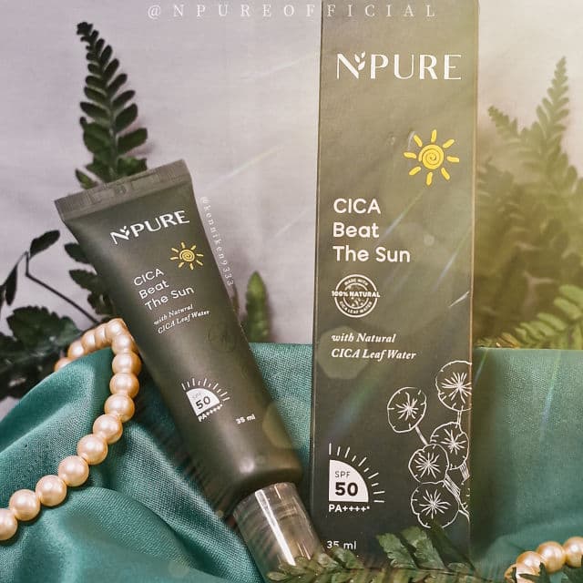 N'Pure Cica Beat The Sun SPF 50 PA ++++ review photo by kenniken9333