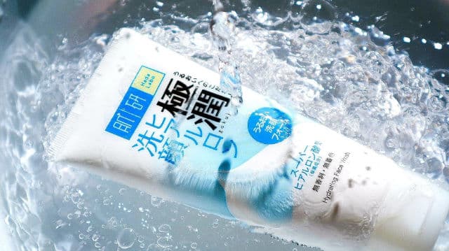 Hada Labo Goku Jyun Super Hyaluronic Acid Cleansing Face Foam review photo by oreosskev