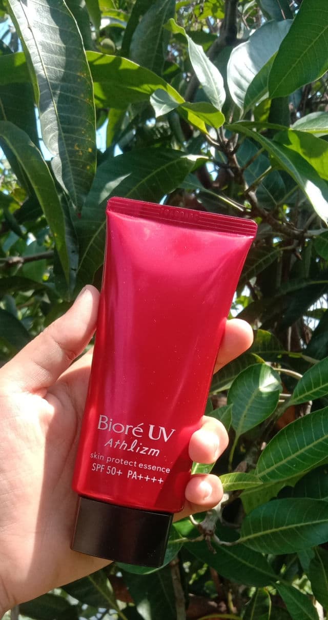 Biore UV Athlizm Skin Protect Essence SPF50+ PA++++ review photo by kiawrzm
