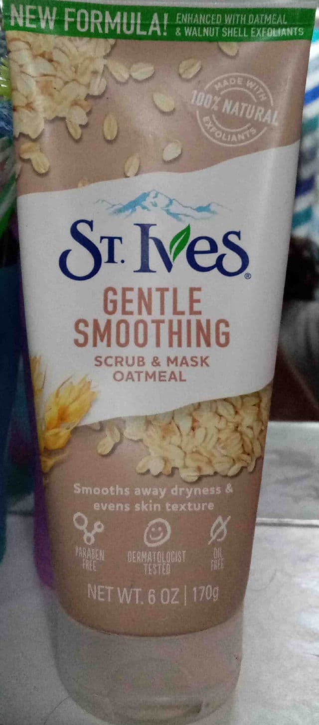 St. Ives Oatmeal Gentle Smoothing Scrub & Mask review photo by kingdomLove3