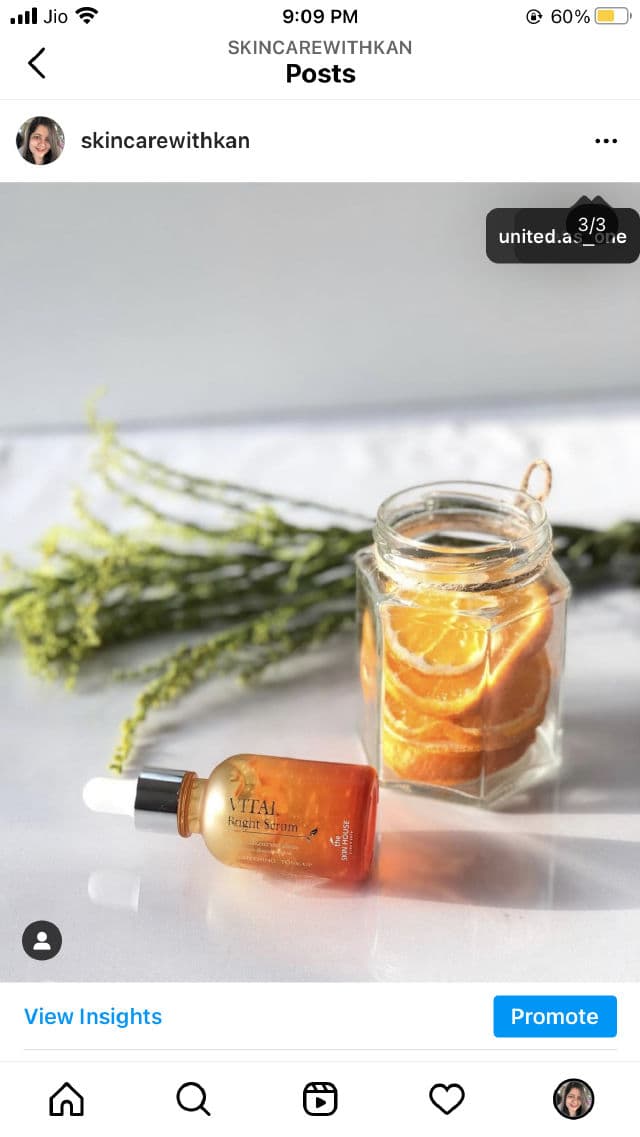 The Skin House Vital Bright Serum review photo by kirankan