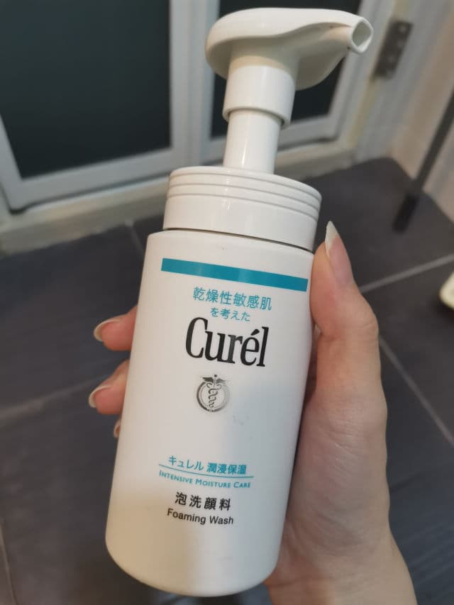 Curel Foaming Wash review photo by kohsy