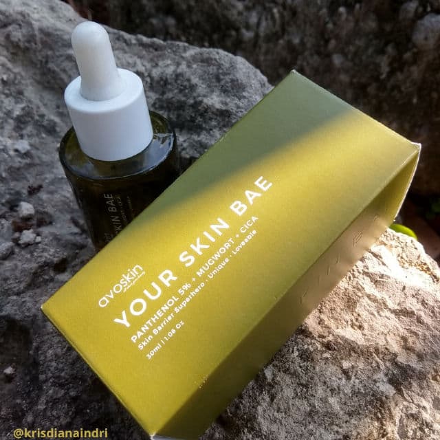 Avoskin Your Skin Bae Panthenol 5% + Mugwort + Cica Barrier Hero Serum review photo by krisdianaindri