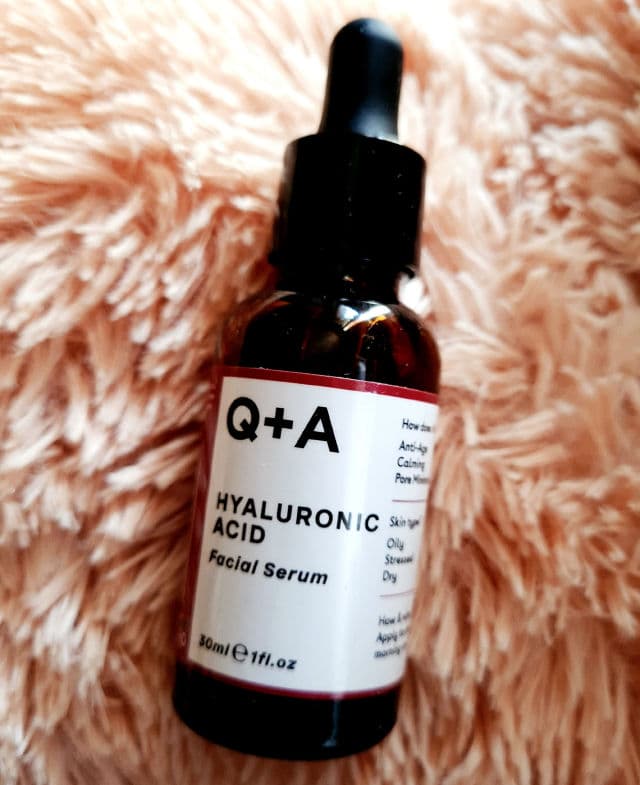 Q+A Hyaluronic Acid Facial Serum review photo by skimcare